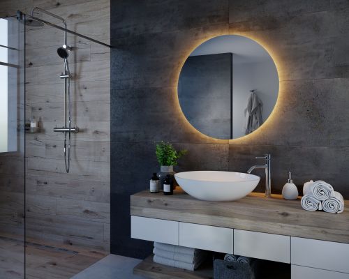 Pametno ogledalo za kupaonu s toplim svijetlom C3