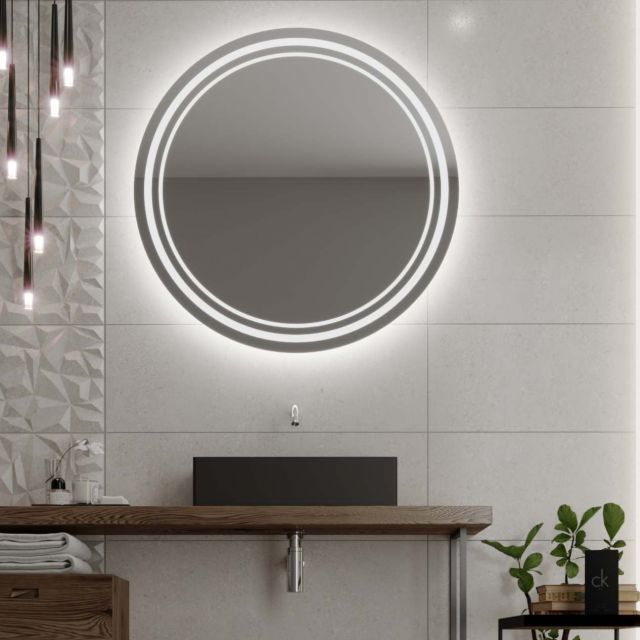 Okruglo ogledalo s LED osvjetljenjem C5