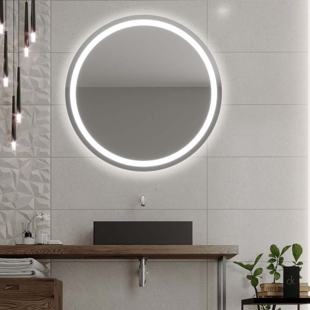 Okruglo ogledalo s LED osvjetljenjem C4