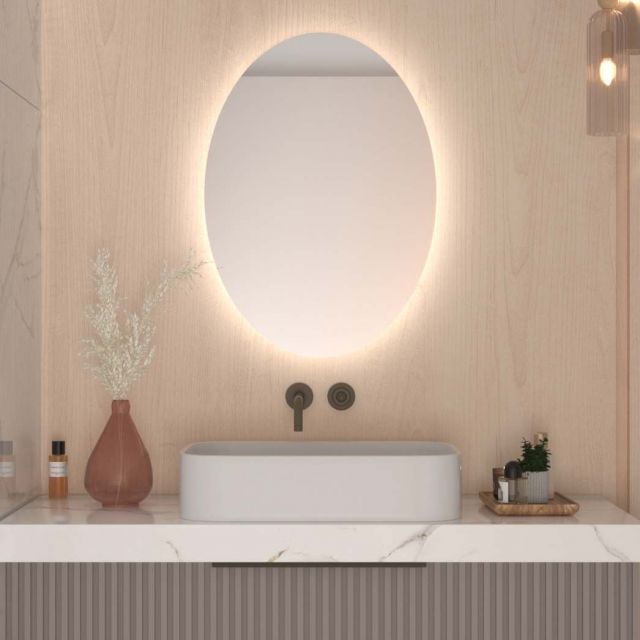 Ovalno ogledalo s LED osvjetljenjem A12